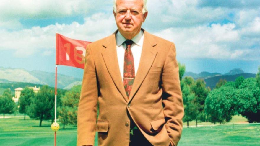 Miquel Nigorra Oliver (1929-2018) auf dem Golfplatz in Santa Ponça