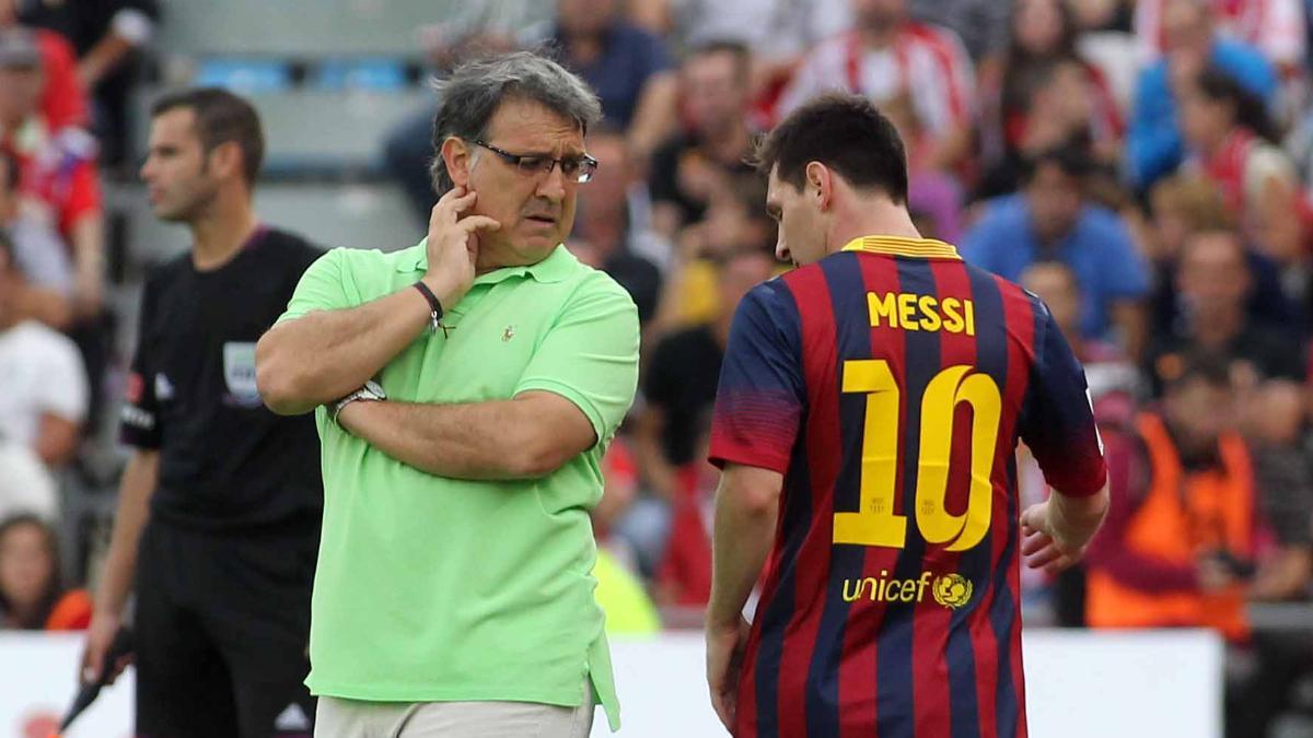 Messi se reencontraría con el Tata Martino en Miami