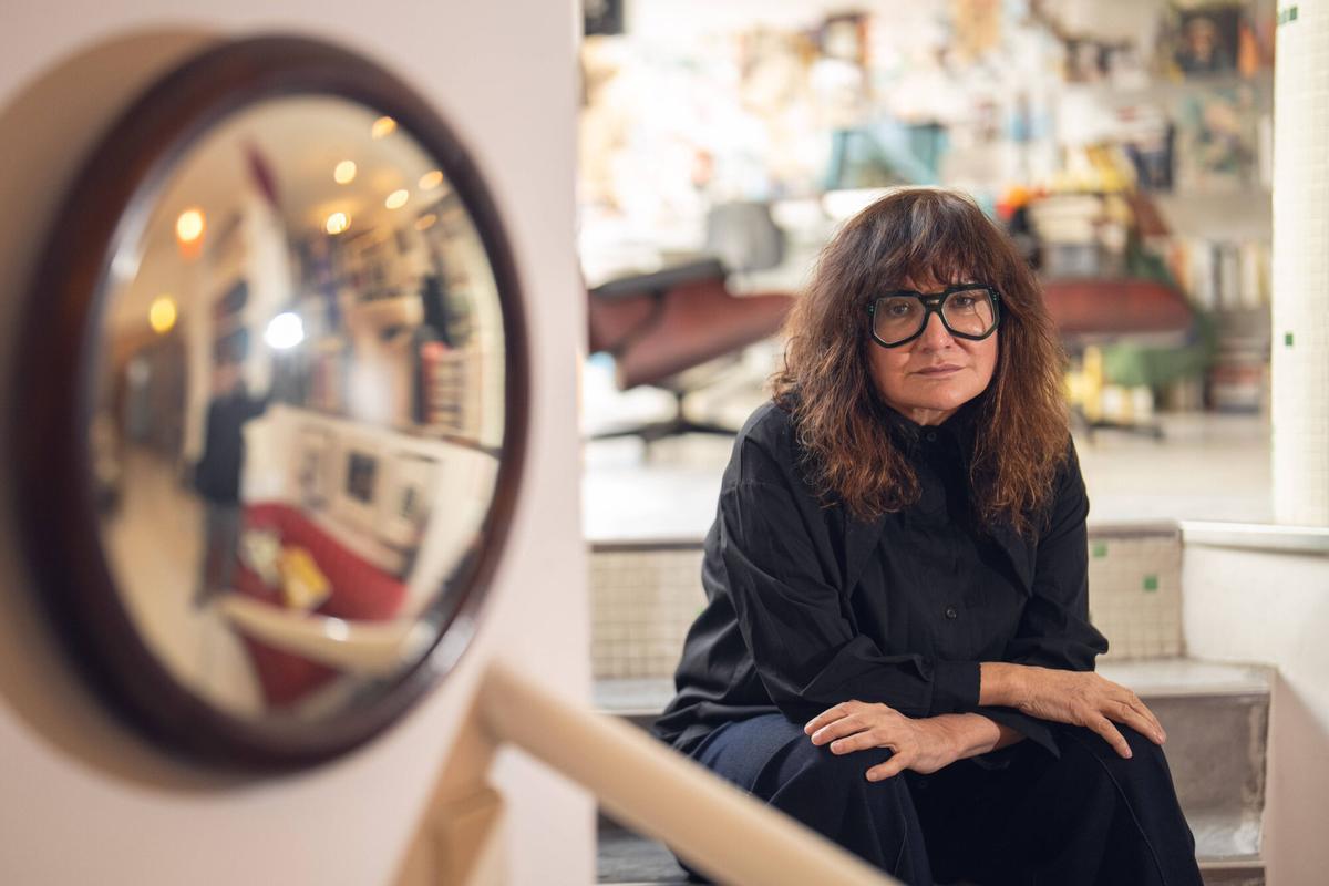 Isabel Coixet, en la sede de su productora, Miss Wasabi Films