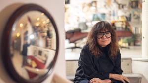 Barcelona. 26/01/2026 Cultura. Entrevista a la directora de cine Isabel Coixet con motivo del estreno de la película Tres adioses, realizada en la sede de la productora Miss Wasabi Films