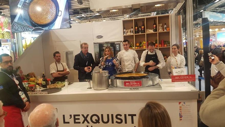 Cocina alicantina en vivo a cargo de Nanín Pérez y Fran Segura en Fitur