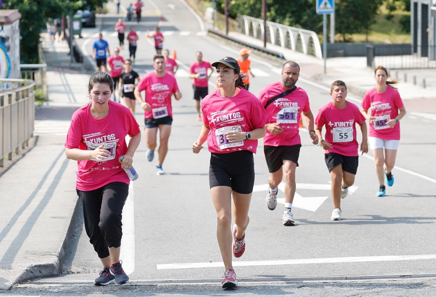 Una carrera en rosa contra la violencia de género