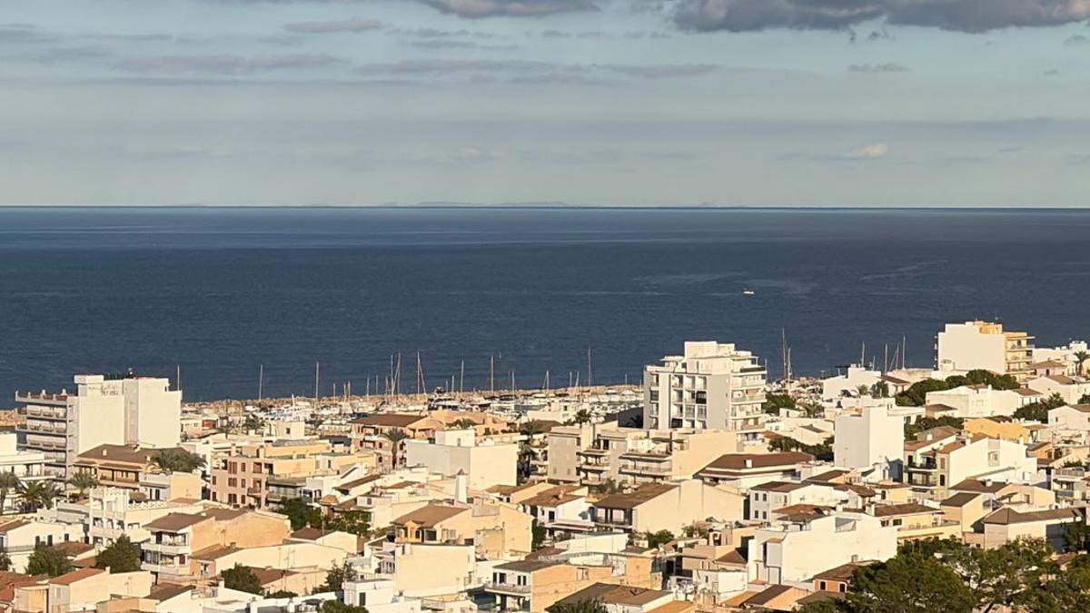 Así se ve Menorca desde Mallorca