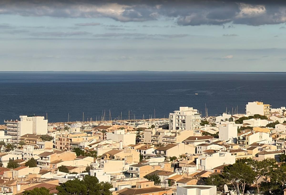 Así se ve Menorca desde Mallorca