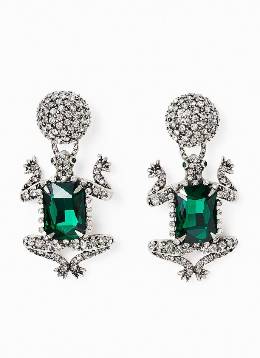 Pendientes de Iris Apfel X H&amp;M, 39,99 euros.