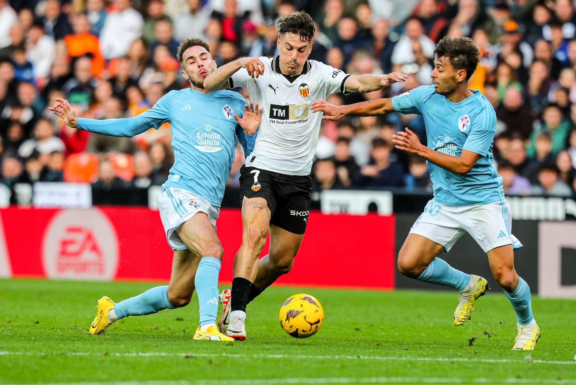 Las mejores imágenes del Valencia-Celta