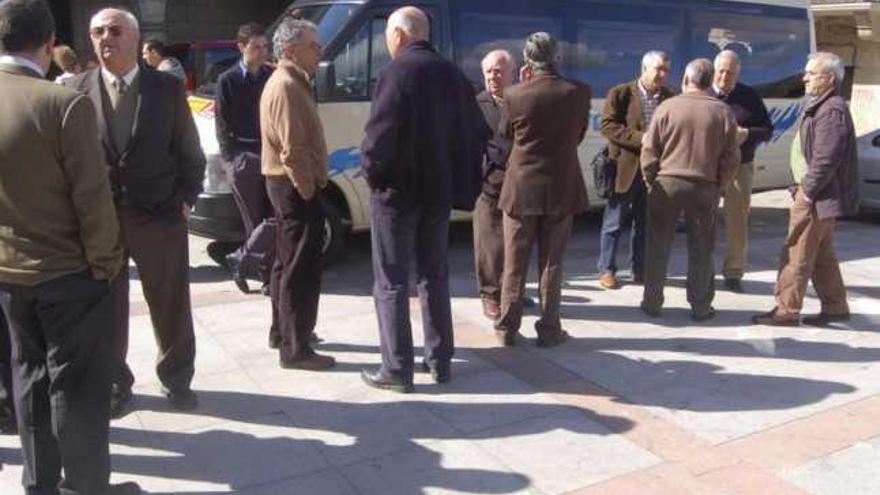 Presentación del Transporte a la Demanda en la comarca de Sanabria.