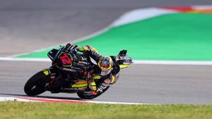 Maverick Viñales, en un momento del Gran Premio de Portugal.