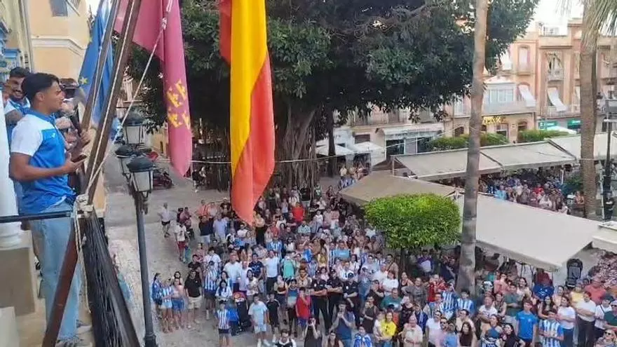 Águilas sigue de fiesta por el ascenso de su equipo a Primera RFEF