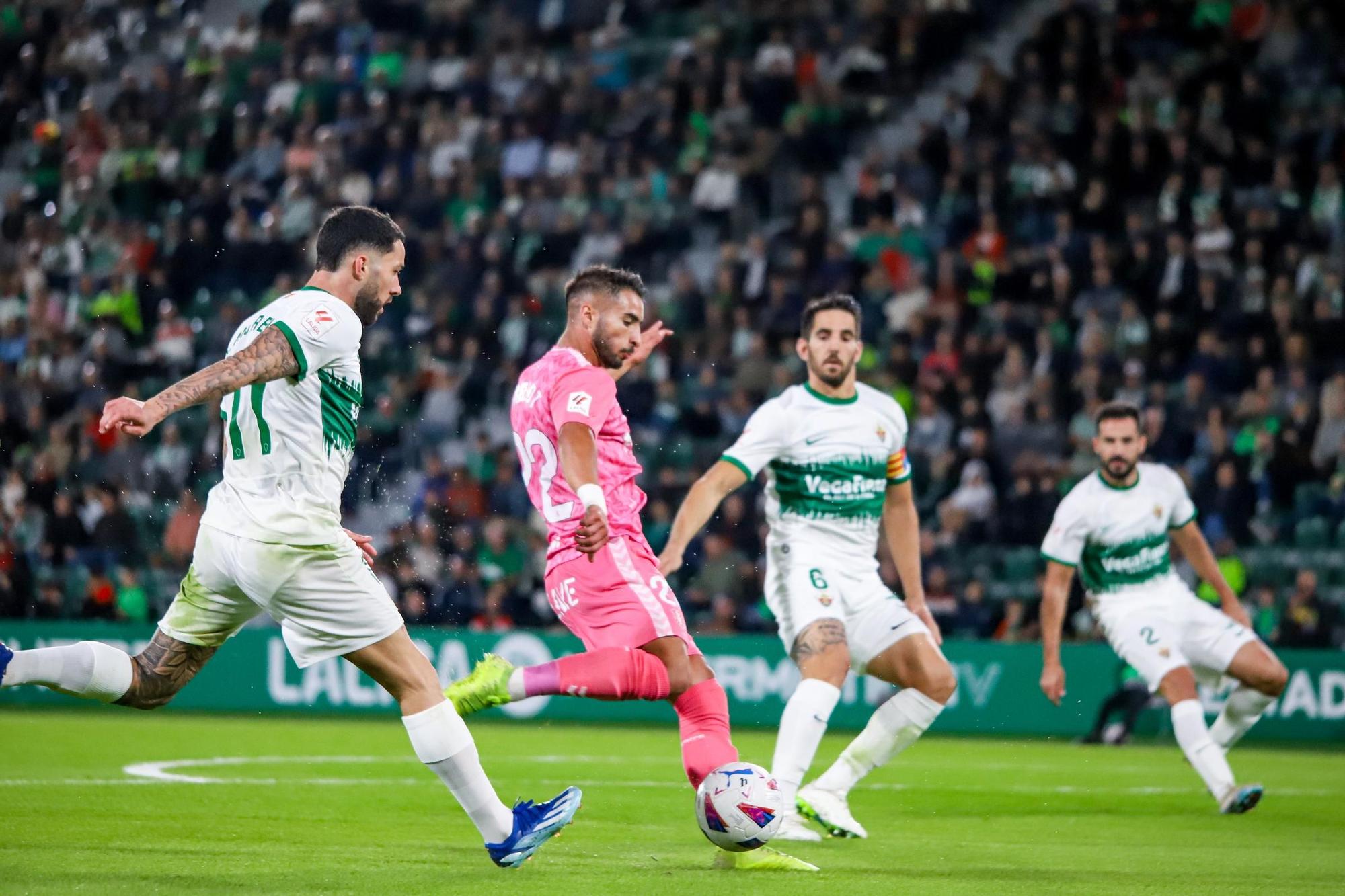 El partido del Elche CF - CD Tenerife, en imágenes