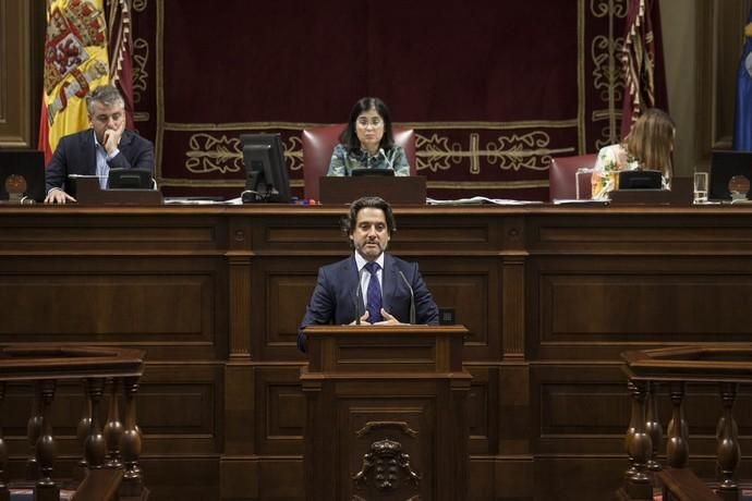 Pleno del Parlamento de Canarias (29/11/17)