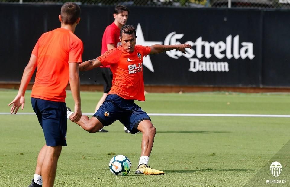 Primer entrenamiento de Murillo