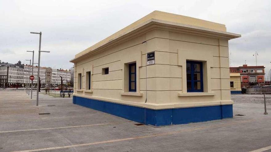 Edificio del Puerto que acogerá la oficina de turismo.