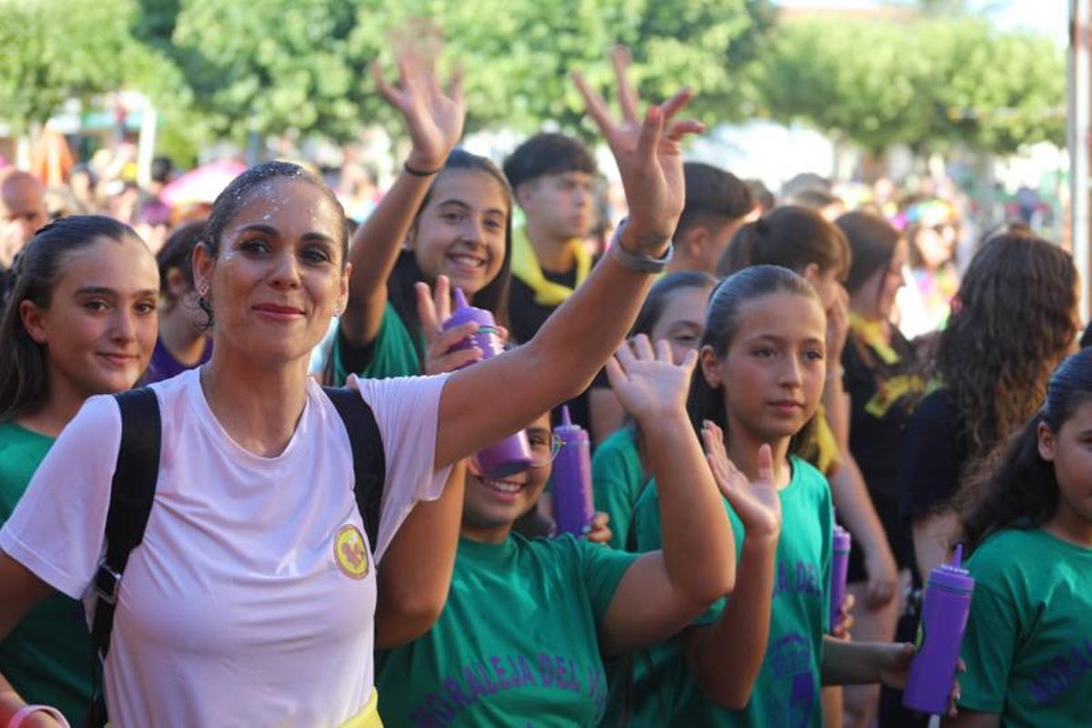 GALERÍA | Las peñas toman las calles de Moraleja del Vino