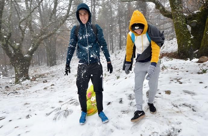 NIEVE CUMBRE GRAN CANARIA