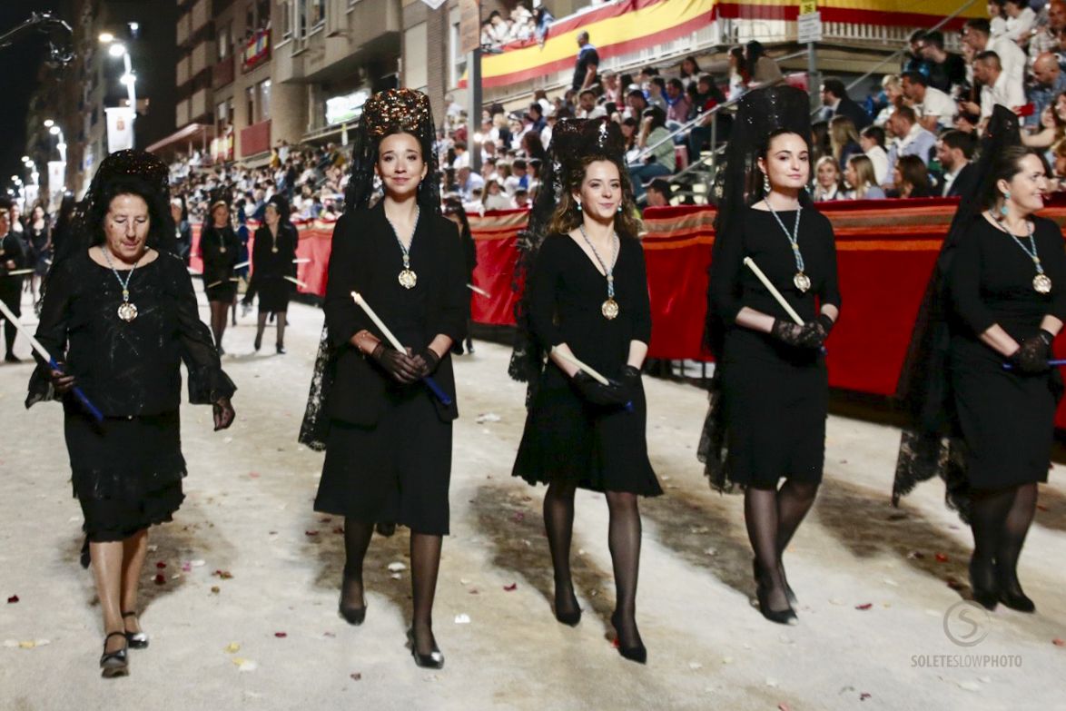 Procesión Viernes de Dolores en Lorca