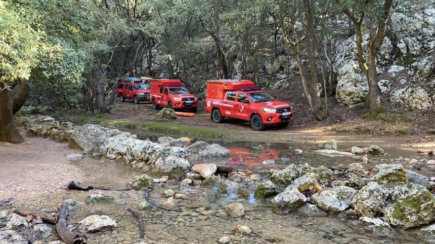 Rescatan a una barranquista herida tras una caída en el torrente de Coanegra