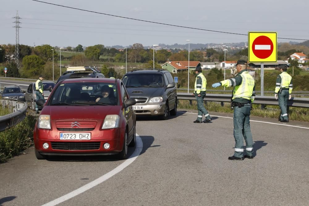 Coronavirus en Asturias: Control policiales y militares en Asturias