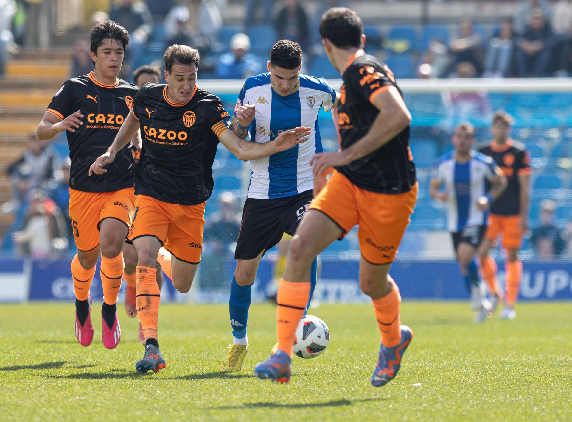 Derrota del Hércules ante el Valencia Mestalla