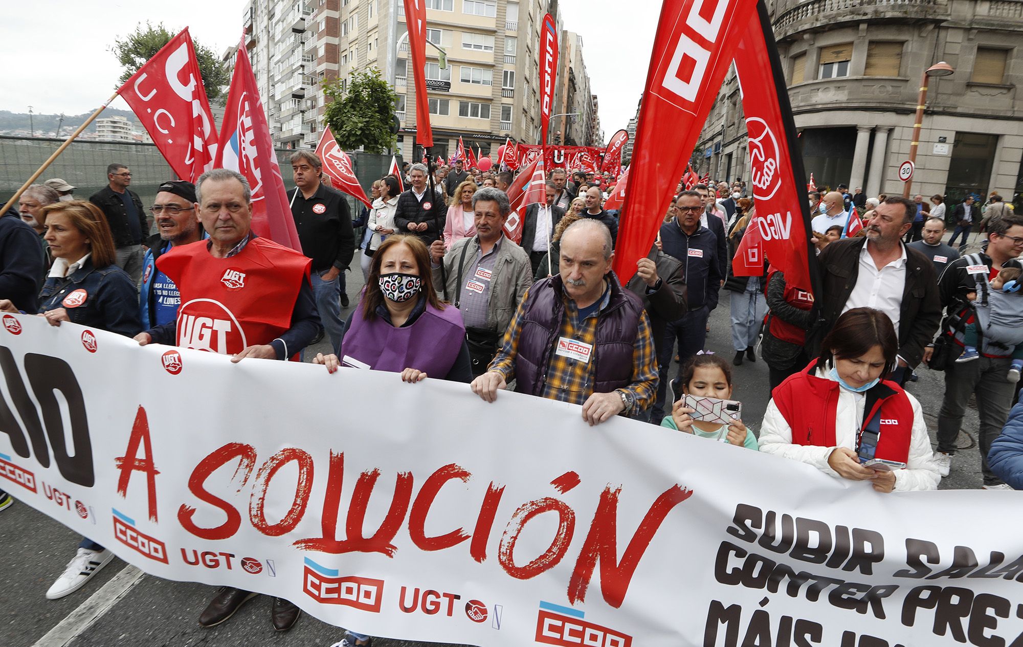 Día del Trabajo: El movimiento obrero vuelve a las calles de Vigo