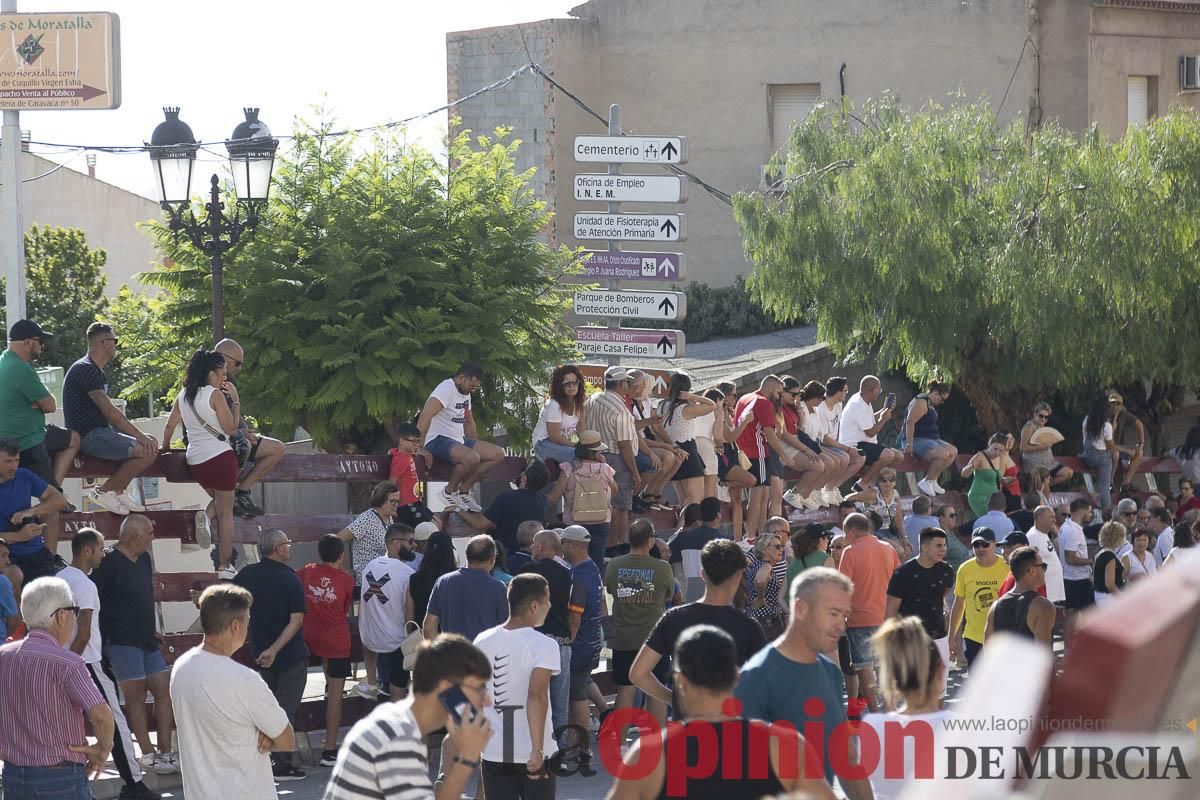 Cuarto encierro en las Fiestas de Moratalla