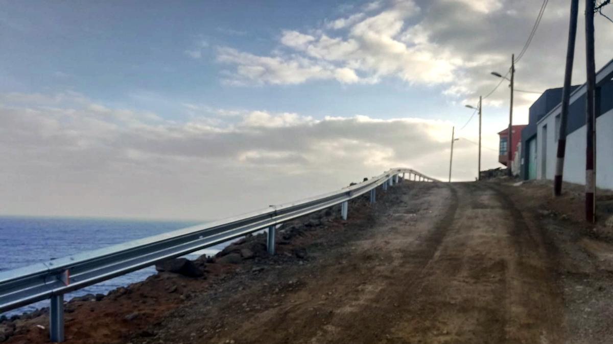 el Cabildo de Gran Canaria mejora la vía y su entorno