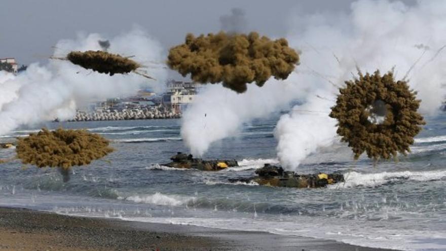 Maniobras militares de Corea del Sur