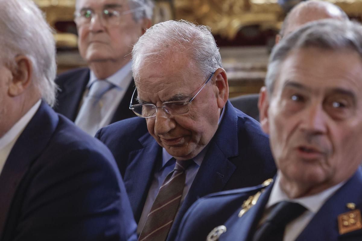 Acto en el Palacio Real por los 50 años de Monarquía. Acto en el Palacio Real por los 50 años de Monarquía.