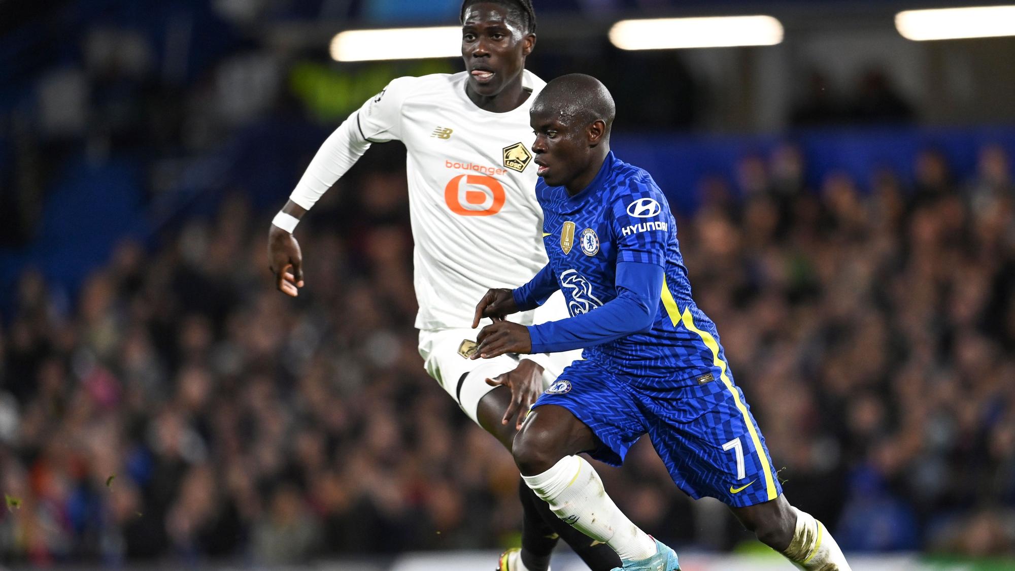 Kanté fue nombrado mejor jugador del partido frente al Lille | EFE