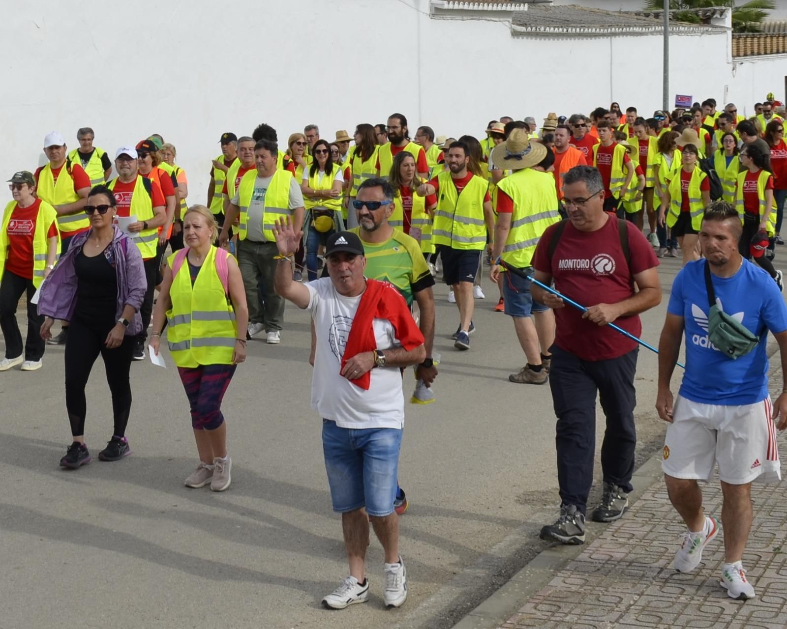 Marcha de protesta contra la megaplanta solar del Alto Guadalquivir