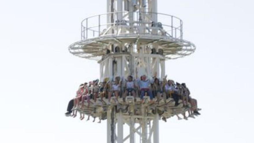 Tibidabo debuts its free-fall attraction