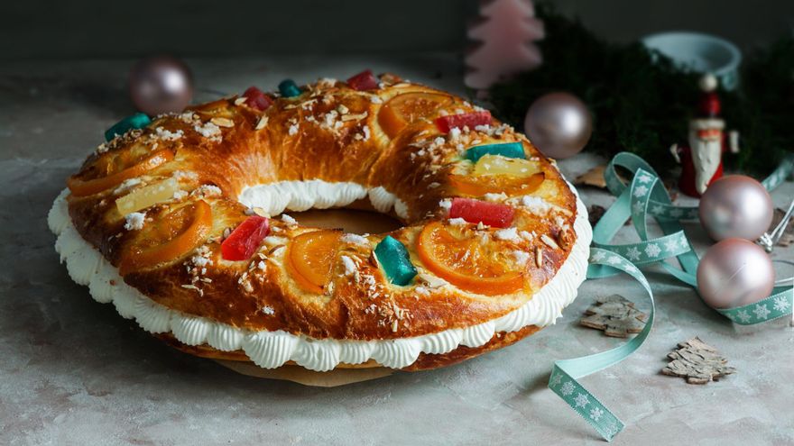 Roscón de Reyes.