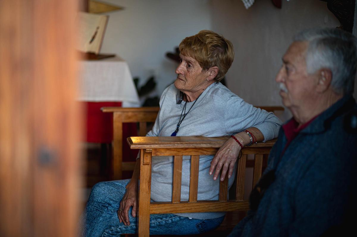 Vecinos de Santa Lucía, en la zona costera de Güímar