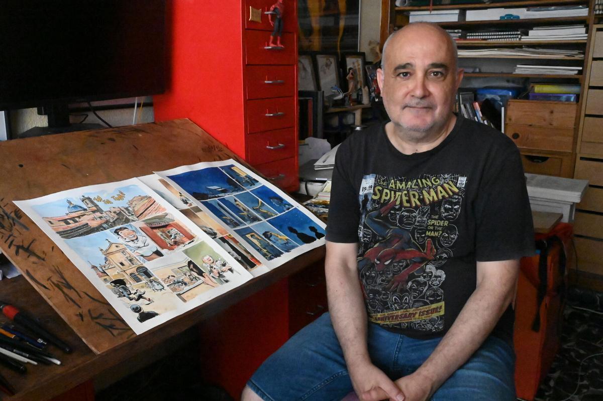 CASTELLON. ENTREVISTA SERGIO MELIA Y OTRO. COMICS