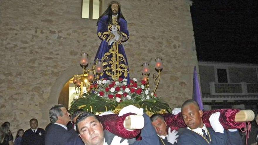 Formentera vive la Semana de Pasión con la cofradía de Jesús de Nazaret