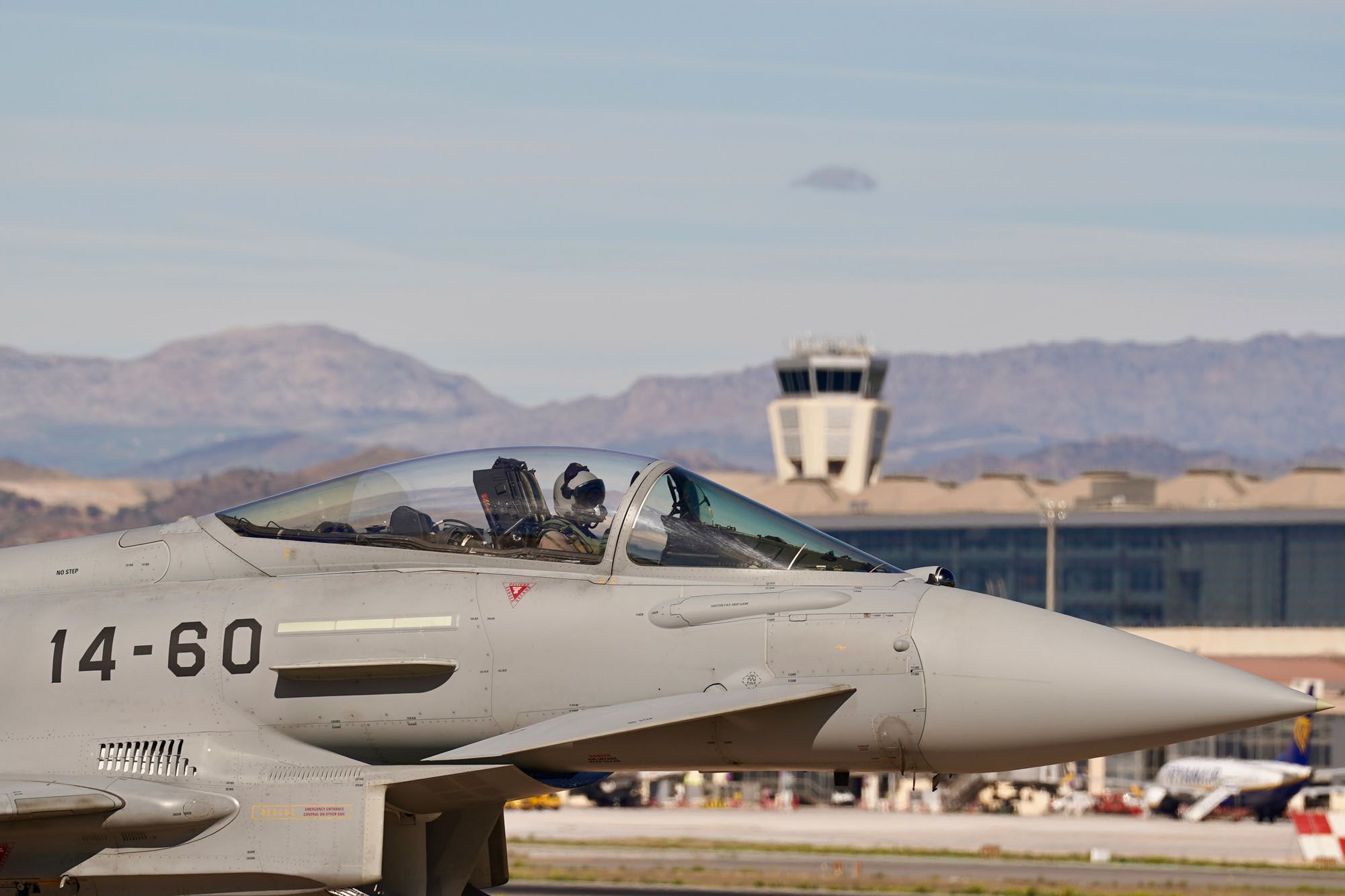 Ejercicio ‘Eagle Eye’ de 2024 en la base aérea de Málaga.