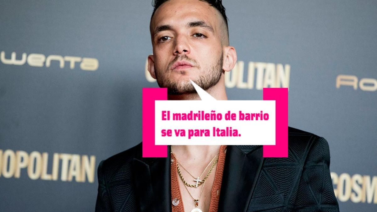 C Tangana en un 'photocall'