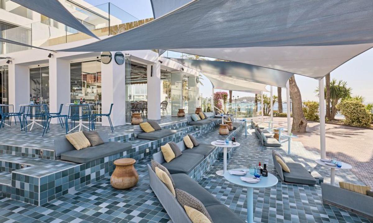 La Seu Pizza @ Steps está en el paseo marítimo de Santa Eulària.