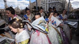 El tiempo en València deja imágenes insólitas y fuera de lugar en plenas Fallas