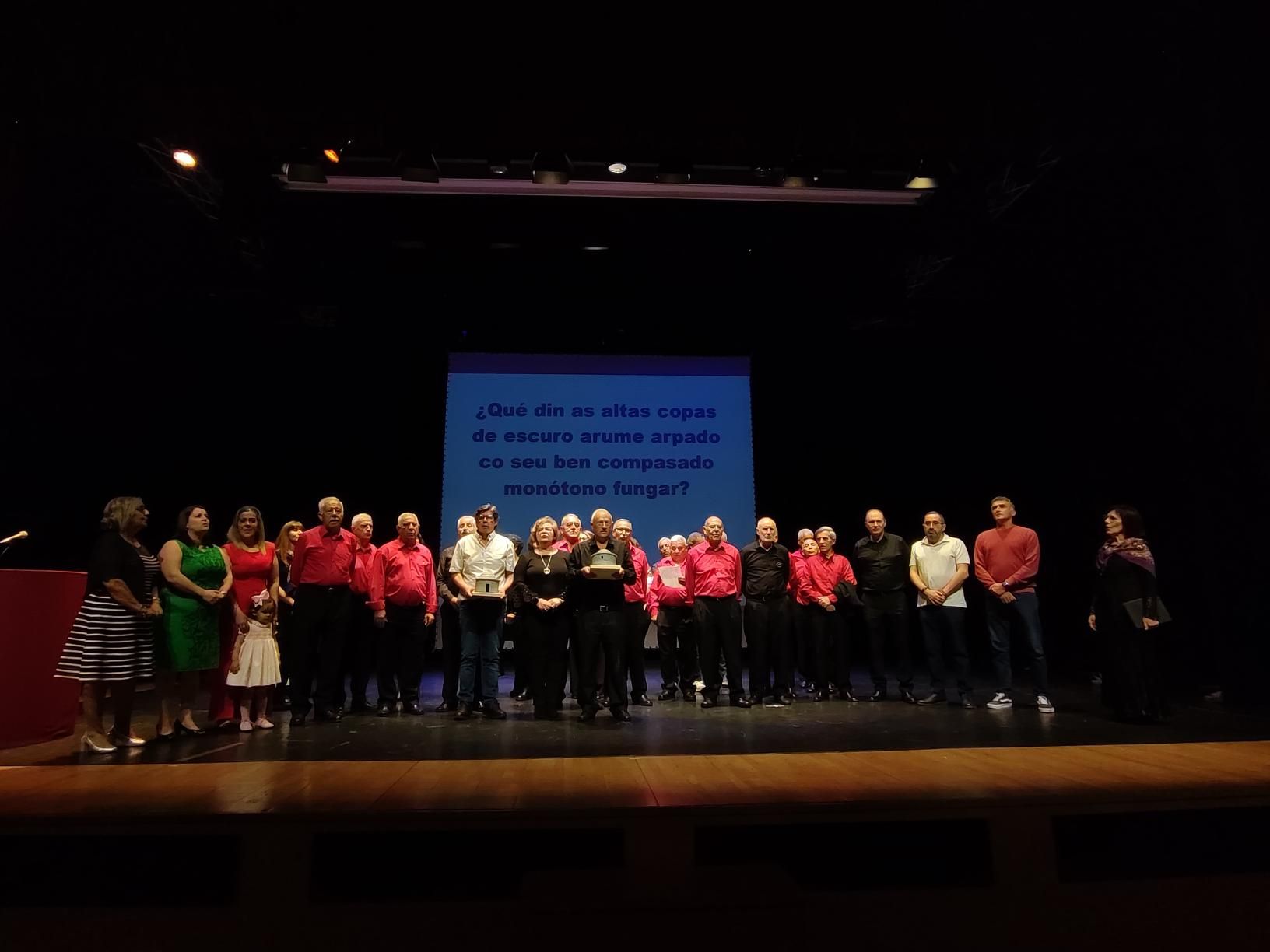 As mellores imaxes da gala das Letras Galegas en Cangas
