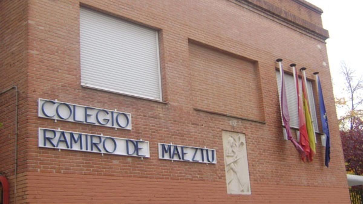 Fachada Ramiro de Maeztu, el instituto que tiene las mejores notas en la PAU 2026 y acogió a Pedro Sánchez