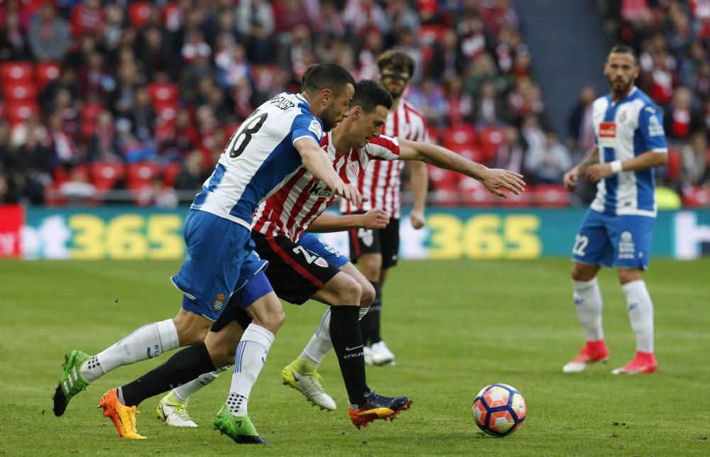 L'Espanyol perd a San Mamés