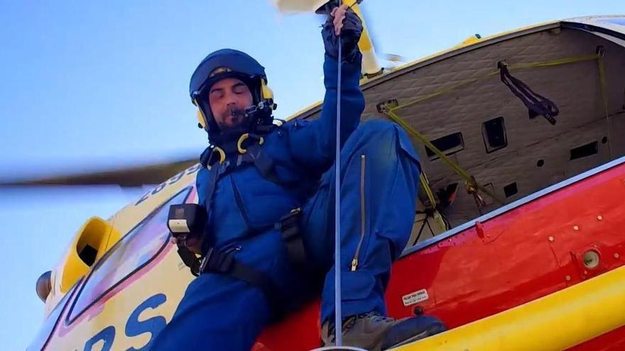 Así ha sido el rescate de una senderista en El Genovés