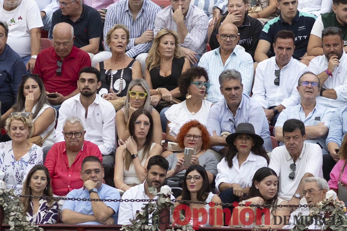 Cuarta corrida en la Feria Taurina de Murcia (Castella, Manzanares y Ureña)