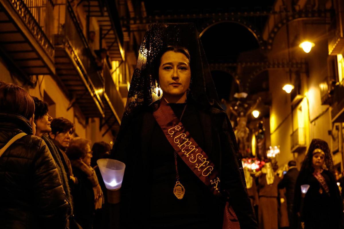 El sentimiento rasga el silencio en Alcoy El sentimiento rasga el silencio en Alcoy
