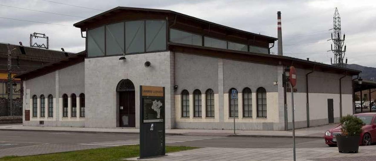 La estación de autobuses de La Felguera.