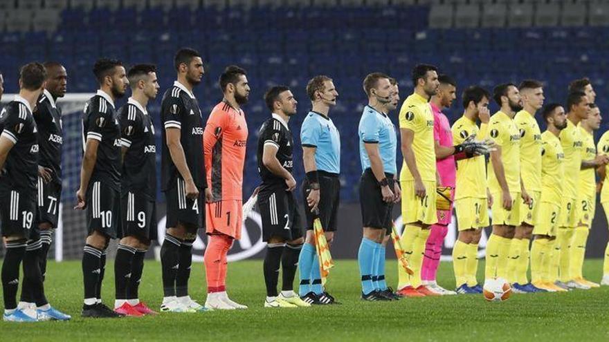 La UEFA otorga la victoria al Villarreal ante el Qarabag en el partido aplazado de la Europa League