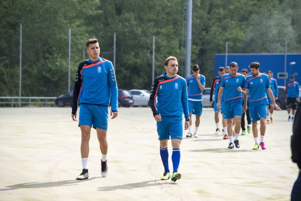 Entrenamiento del Real Oviedo