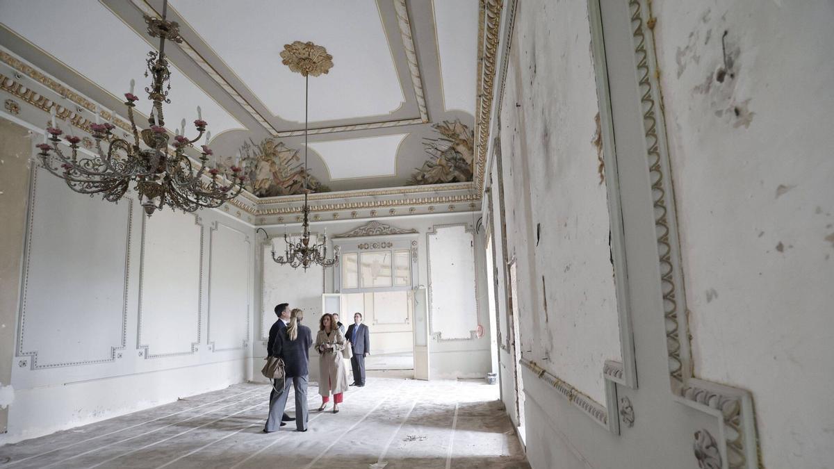 VÍDEO | La reforma de la Almudaina afronta su etapa final