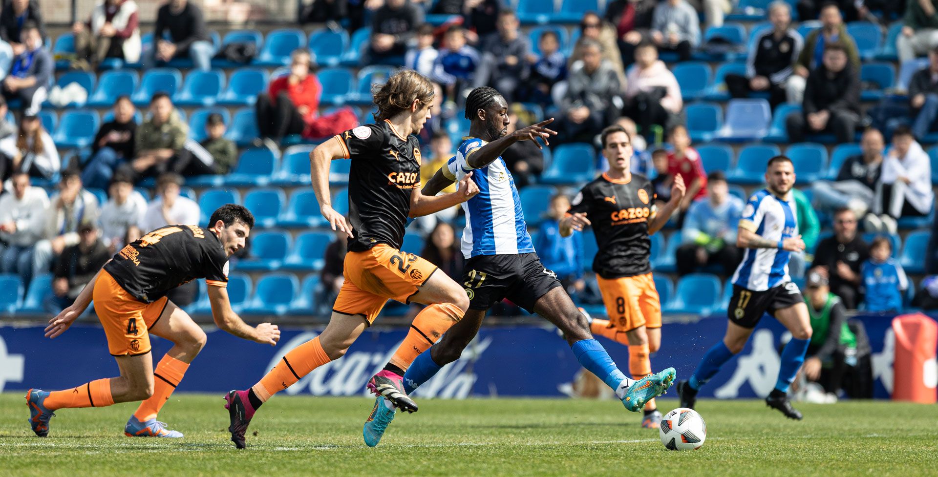 Derrota del Hércules ante el Valencia Mestalla